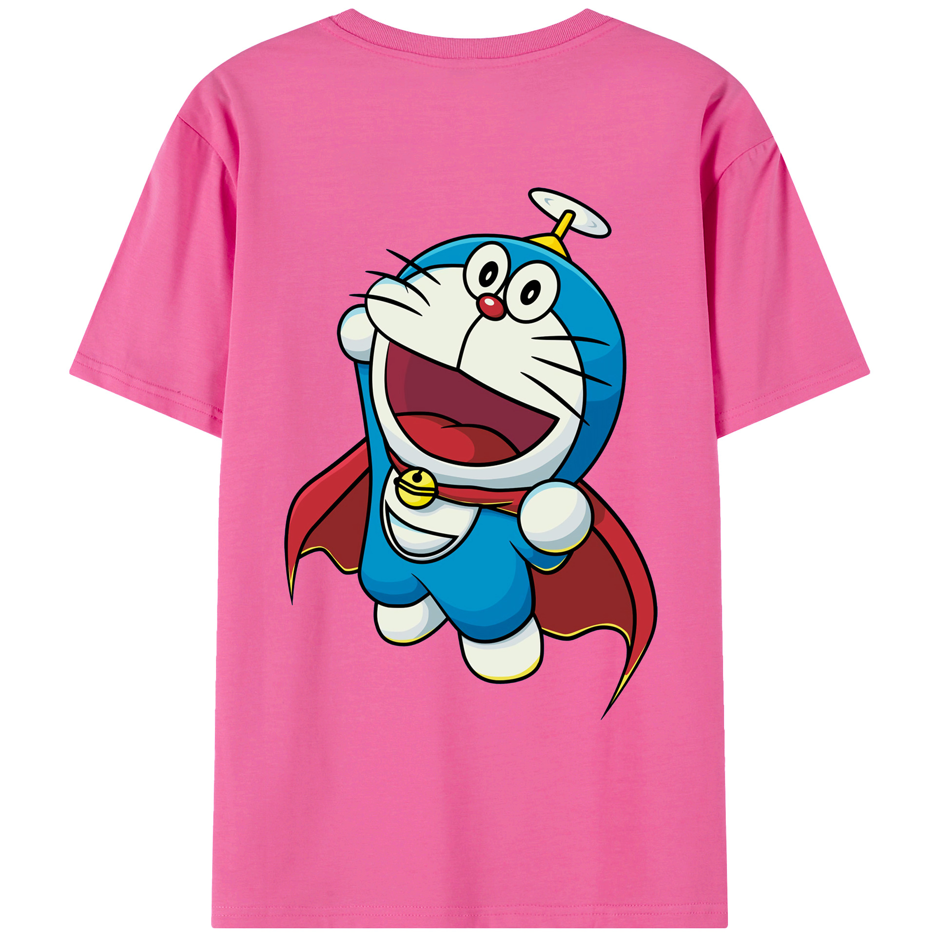（画像用） ドラえもん Doraemon レディース半袖Tシャツ(バックプリント)